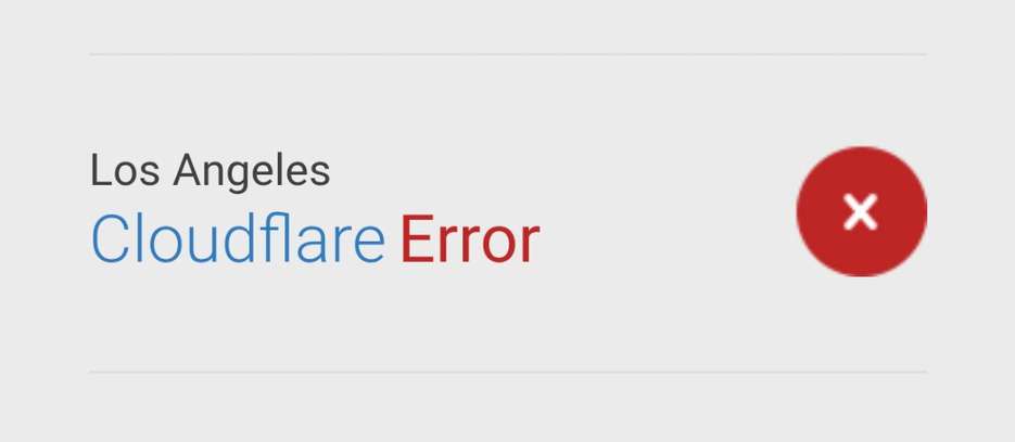 Cloudflare 大面积网络中断 alt text