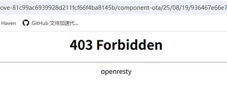 403 forbidden